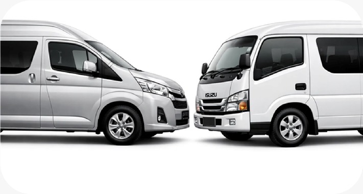 Microbus 8-19 Seat - ELF/Hiace Commuter/Hi Ace Premio